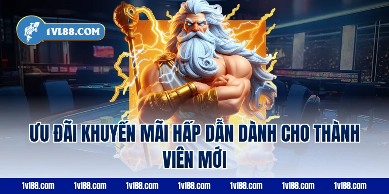 Ưu đãi khuyến mãi hấp dẫn dành cho thành viên mới
